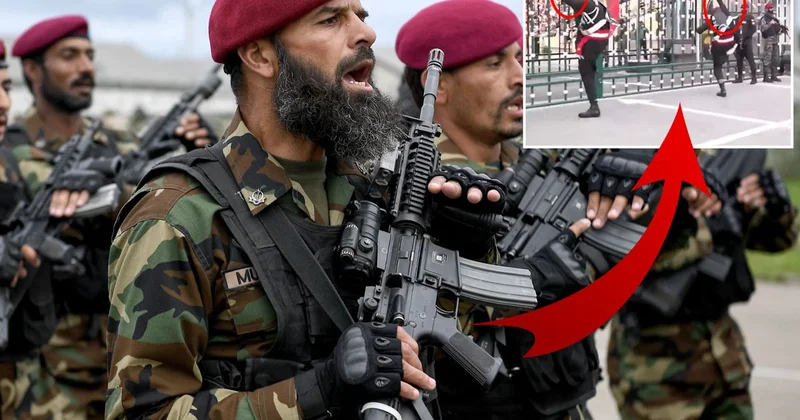 Pakistan ordusundan Hindistan sınırında askeri geçit töreni