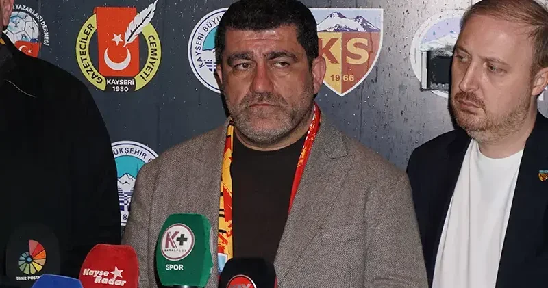 Zecorner Kayserispor Başkanı Nurettin Açıkalın: Kaybettiğimiz bir şey yok