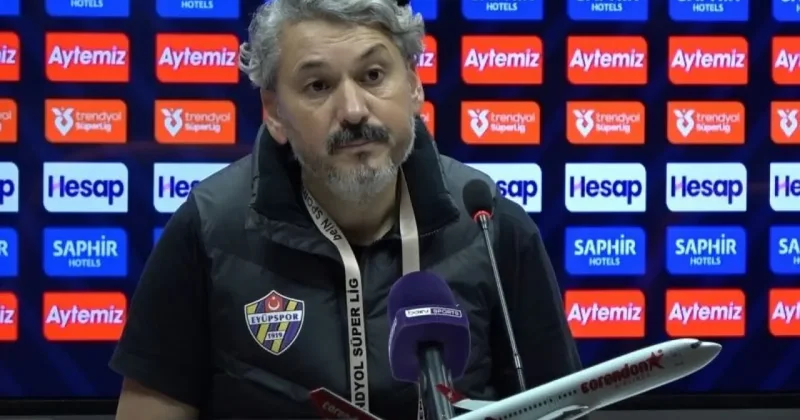 Eyüpspor Teknik Direktörü Atila Gerin: Maçtan önce kimse kabul etmezdi ama...