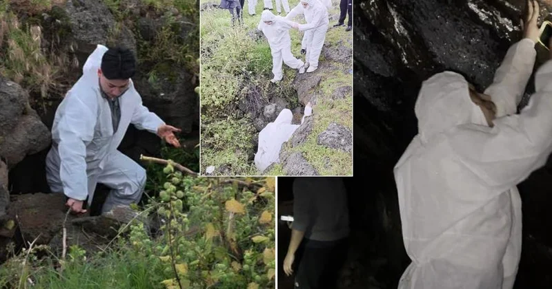 Özel kıyafet giyip güçlükle girdiler, gördükleri manzara karşısında mest oldular