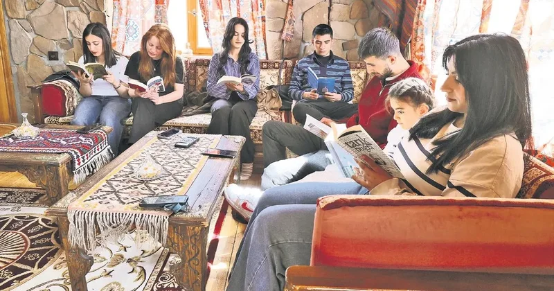 Telefonları bıraktılar kitapla buluştular