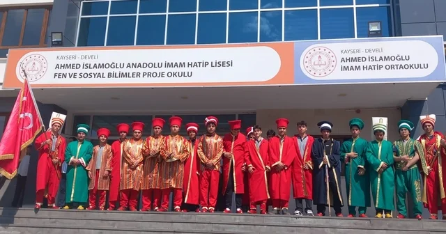 60 yıllık İmam Hatip Okulu, yeniden mehter takımı kurdu Kayseri Haberleri