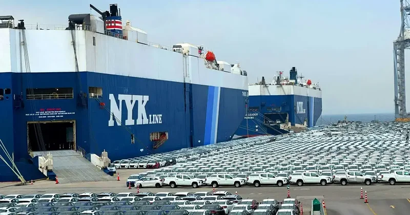 Port Yarımca, yıllık kapasitesinin 780 bin araç olduğunu duyurdu
