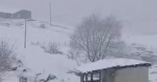 Şırnak Faraşin Yaylası’nda kar yağışı VİDEO İZLE