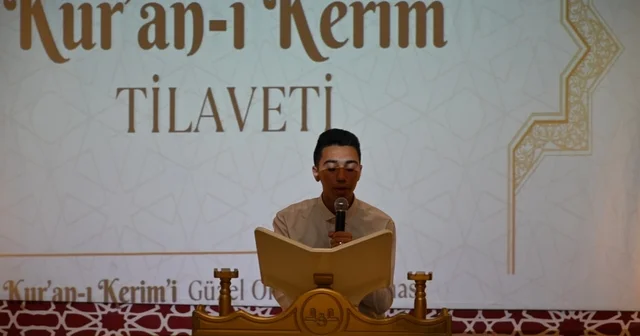 Aydın da, Kur an ı Kerimi Güzel Okuma Yarışması Bölge Finali yapıldı Aydın Haberleri