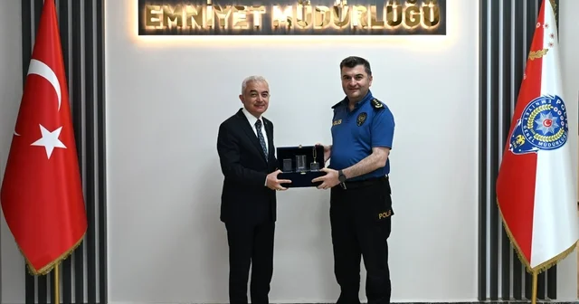 Kırklareli Valisi Turan, Edirne Emniyet Müdürü Ayhan ı ziyaret etti Kırklareli Haberleri