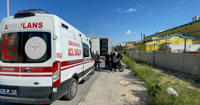 Tır şoförü tırın dorsesinde ölü bulundu Karaman Haberleri