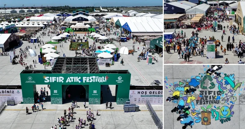 Sıfır Atık Festivali Atatürk Havalimanı nda başladı: Yoğun katılım dikkat çekti Aktüel Haberleri