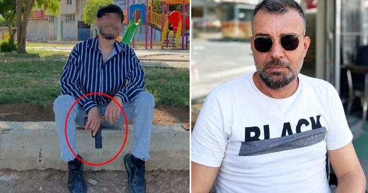 Katil zanlısı, saldırı öncesi olay yerinden silahlı fotoğraf paylaşmış
