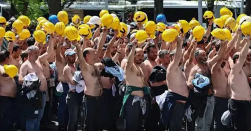 Patron paralarını ödemedi: Madenciler Ankara ya geri döndü! Sözcü Gazetesi