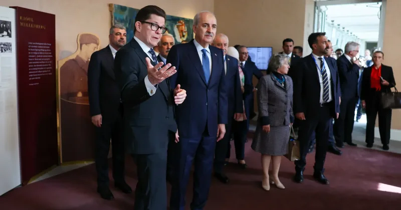 TBMM Başkanı Kurtulmuş, İsveç Parlamentosu Başkanı Norlen ile görüştü