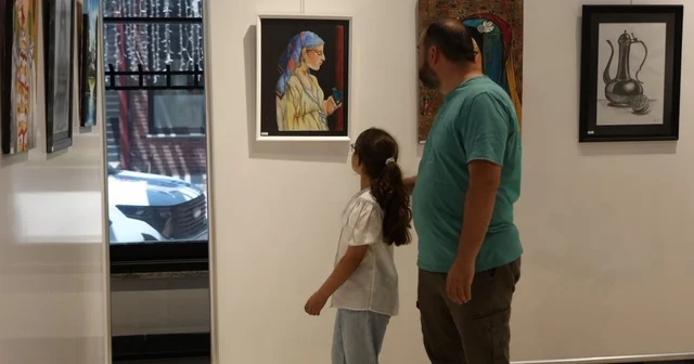 Kartepe de Ahenk resim sergisi sanatseverlerle buluştu Kocaeli Haberleri
