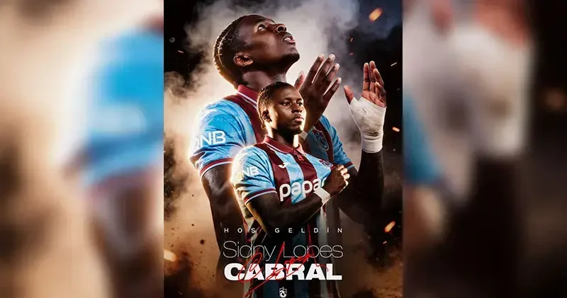 Trabzonspor, Cabral ile 5 yıllık sözleşme imzaladı