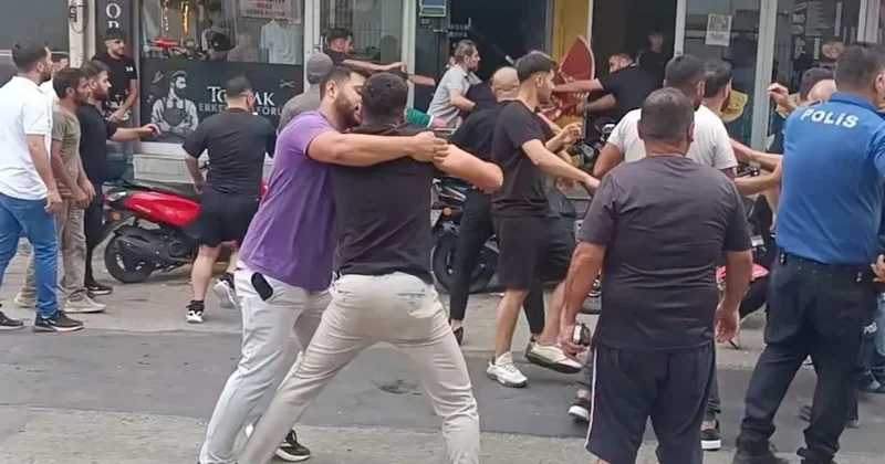 Aydın’da esnaflar ile vatandaşlar arasında kavga: 1’i polis 5 yaralı