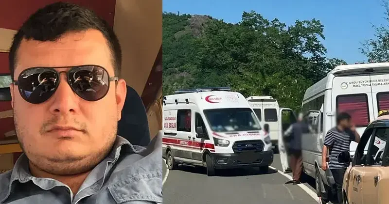 Kalp krizi geçiren minibüs şoförü faciayı önledi, yaşamını yitirdi