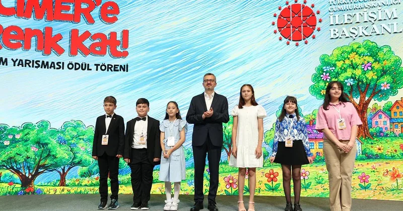 CİMER’e Renk Kat yarışmasında çocuklar ödüllerini aldı