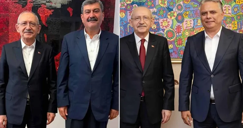 CHP Genel Merkezi nde hareketli günler: İki belediye başkanı Kılıçdaroğlu nu ziyaret etti Gündem Haberleri
