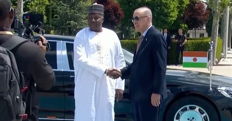 Nijer Cumhurbaşkanı Abdurrahman Tchiani Ankara da