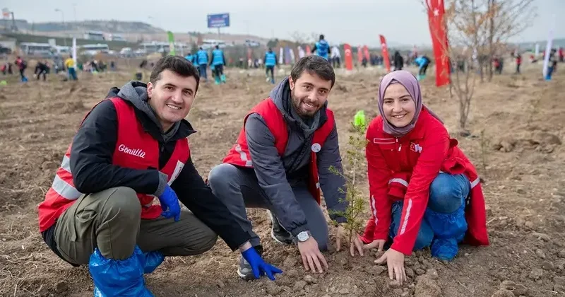 Hastaya Kan, Ormana Can projesi ile 4.7 milyon fidan toprakla buluştu