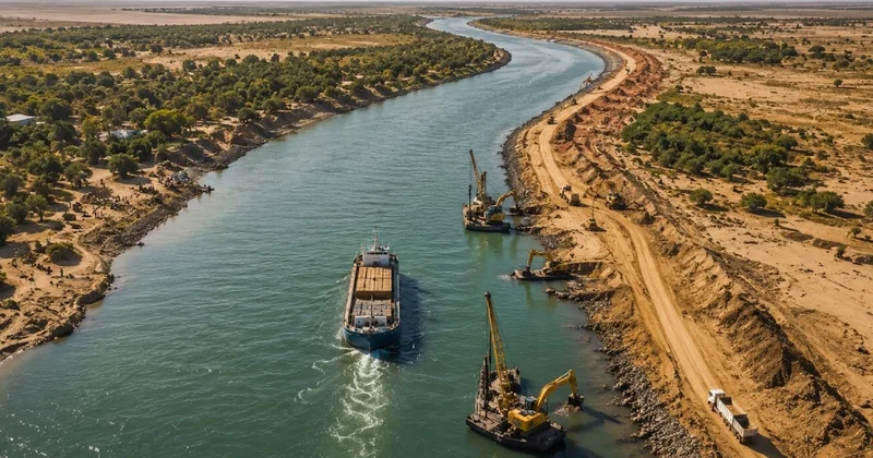Denize kıyısı olmayan ülke okyanusa ulaşmak için 900 kilometrelik su yolu açacak Sözcü Gazetesi