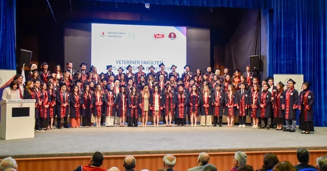 OMÜ de 2026 nın ilk mezunları Veteriner Fakültesi nden Samsun Haberleri