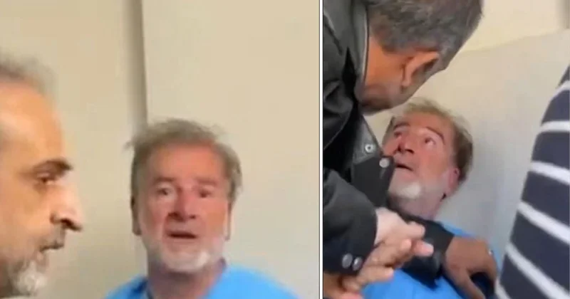 Müge Anlı nın eski eşi olarak tanınıyordu... Gazeteci Burhan Akdağ saldırıya uğradı; kızı Aslıhan o anları kayda aldı Sözcü Gazetesi
