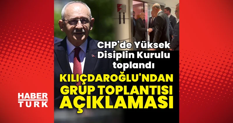 Son dakika: CHP de Yüksek Disiplin Kurulu toplandı Son dakika haberleri