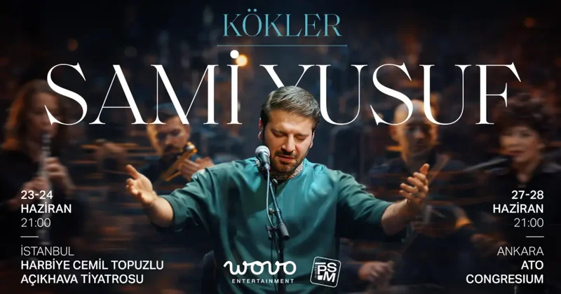 Sami Yusuf Kökler ile İstanbul ve Ankara ya geliyor! Mesajı kendisi verdi: “Geri dönüyorum”