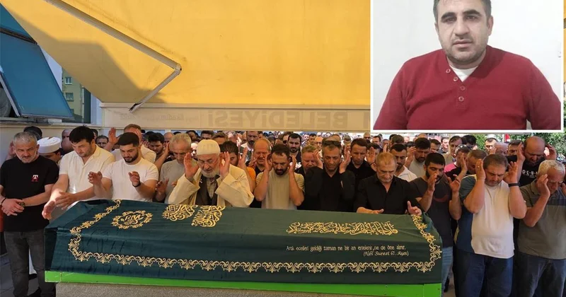 Samsun da fabrika faciasında hayatını kaybeden işçiyi son yolculuğuna mesai arkadaşları uğurladı