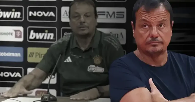 Ergin Ataman masayı yumrukladı toplantıyı terk etti Siz Yunanlıların da... Fanatik Gazetesi Basketbol Haberleri Spor