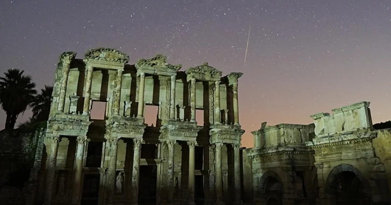Efes Antik Kenti nde gece müzeciliği başladı