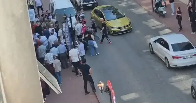 Motokuryenin 10 yaşındaki çocuğa çarptığı kaza kamerada