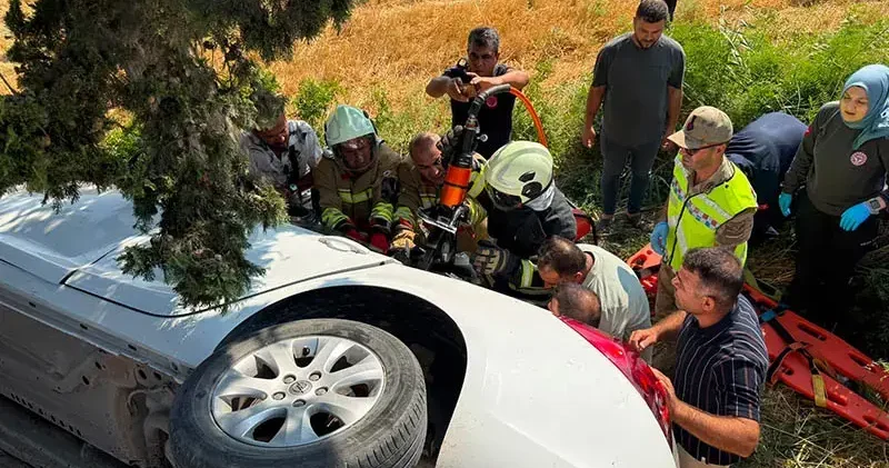 Sünnet düğünü dönüşü kaza: 3’ü ağır, 7 yaralı