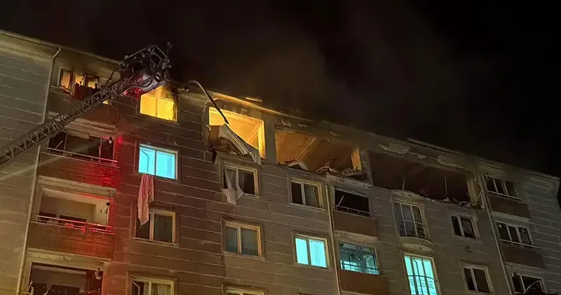 Tekirdağ da apartman dairesinde patlama: 1 ölü