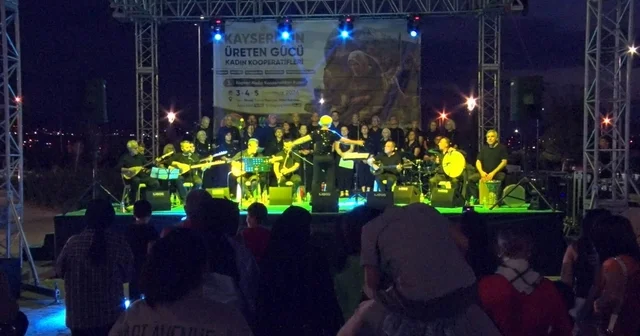 Talas Maharetli Eller Kooperatifi nden müzik dolu akşam Kayseri Haberleri Habertürk Yerel Haberler