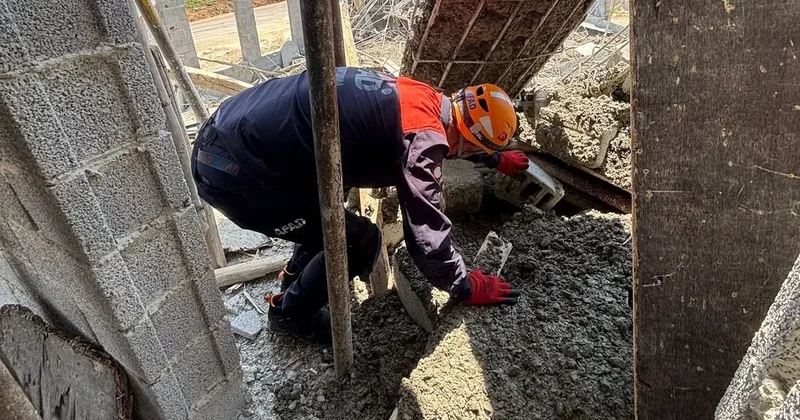 Şanlıurfa’da cami inşaatında göçük; 3 işçi yaralı