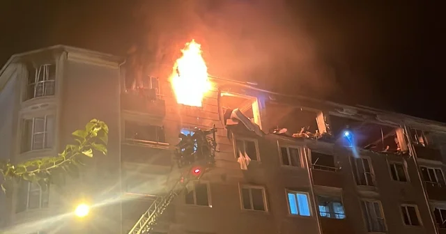 Çorlu da doğal gaz kaynaklı patlama faciası: 2 ölü, 5 yaralı Tekirdağ Haberleri Habertürk Yerel Haberler