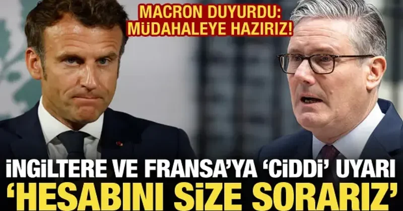 İran dan İngiltere ve Fransa ya ciddi uyarı