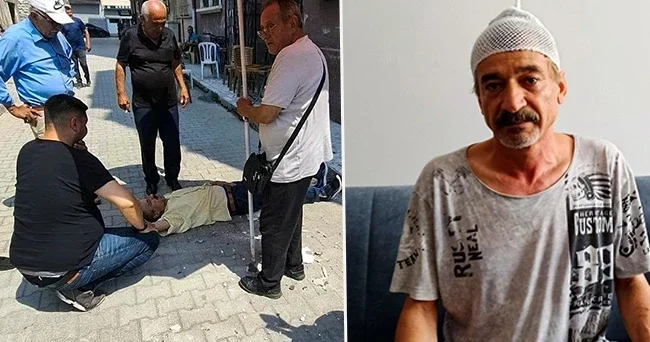 Kaldırımda çay içerken başına gelene inanamadı: Şikayetçi oldu! Ayağımı ve kolumu hareket ettiremiyorum