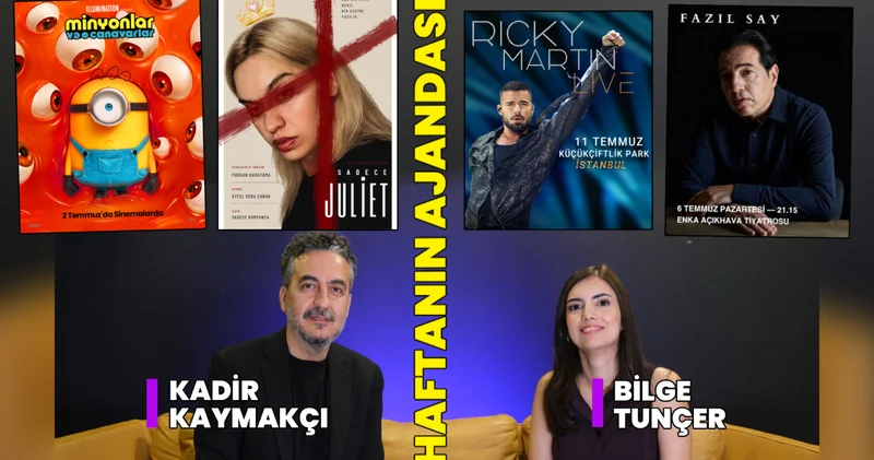 Minyonlar ve Canavarlar sinemada, Ricky Martin sahnede! İşte haftanın kültür sanat ajandası