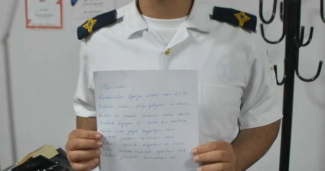 Kabotaj Bayramı nın 100 üncü yılında yazdığı şiirle birinci oldu İzmir Haberleri Habertürk Yerel Haberler