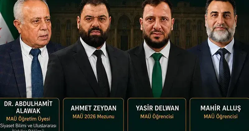 Suriye Halk Meclisi ne Mardin Artuklu Üniversitesi nden 4 kişi atandı