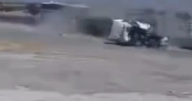 Şanlıurfa da TIR ın kamyona çarptığı ölümlü kaza kamerada Şanlıurfa Haberleri Habertürk Yerel Haberler