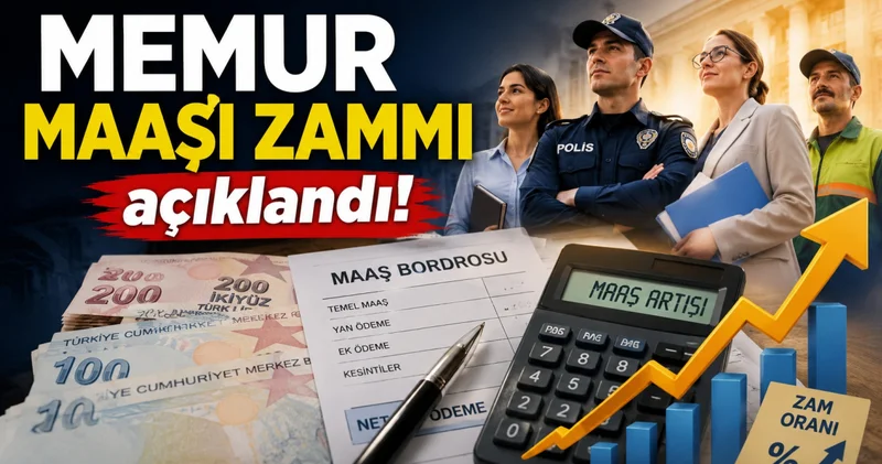 Son dakika haberi: MEMUR ZAMMI açıklandı! Yeni Polis, Hemşire, Öğretmen Memur maaşları ne kadar ve kaç TL oldu?