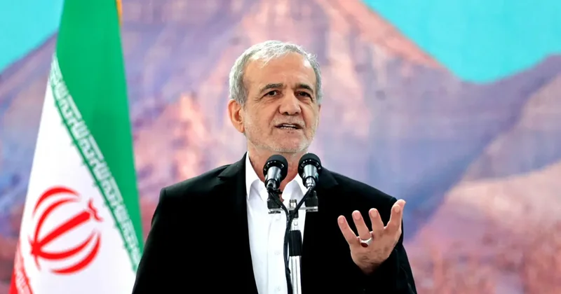 İran dan tüm İslam ülkelerine İsrail çağrısı! Pezeşkiyan açıkladı!