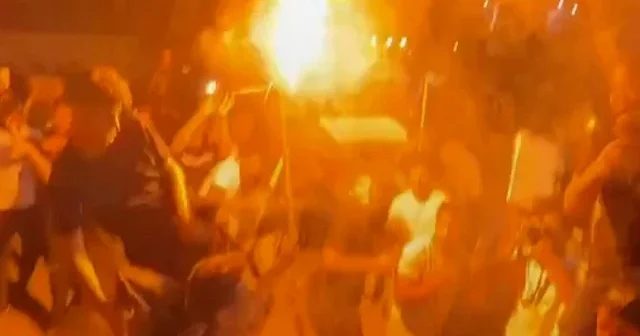 Mısır galibiyeti Gazzelileri sokaklara döktü VİDEO İZLE