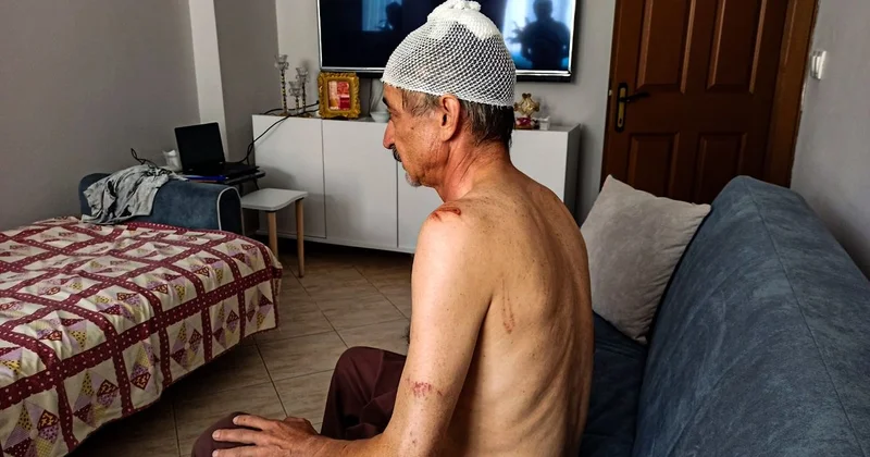 Beton Parçası Başına Düştü, Şikayetçi Oldu