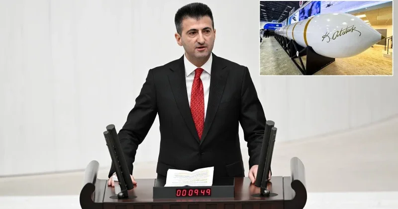 AK Partili Çelebi den CHP ye gönderme: Atatürk ü rakı bardaklarına değil füzelere yazıyoruz Gündem Haberleri