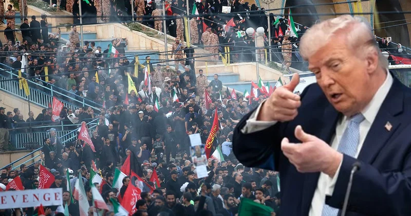 Trump, Hamaney’in cenaze törenini işaret ederek İran ı tehdit etti Sözcü Gazetesi