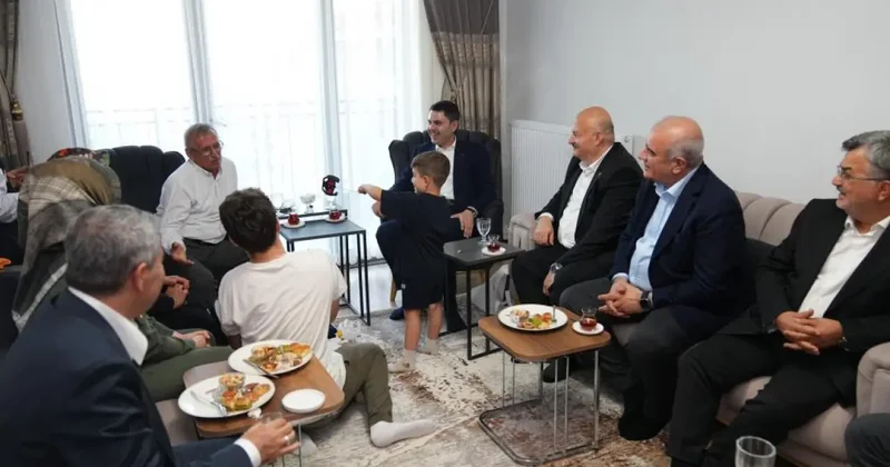 Bakan Kurum’dan Yusuf ve dedesine ziyaret